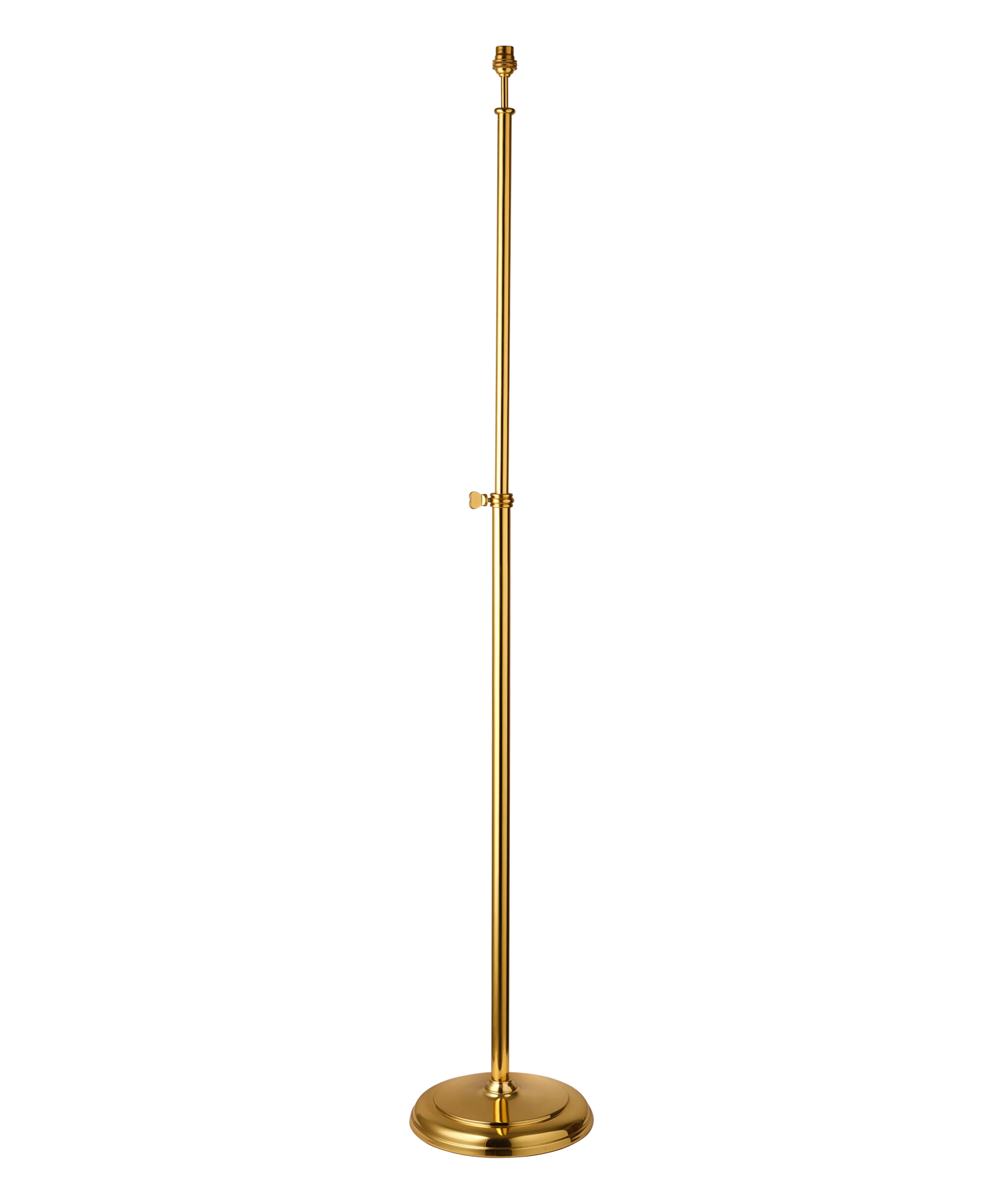 Adjustable Floor Lamp, Brass
