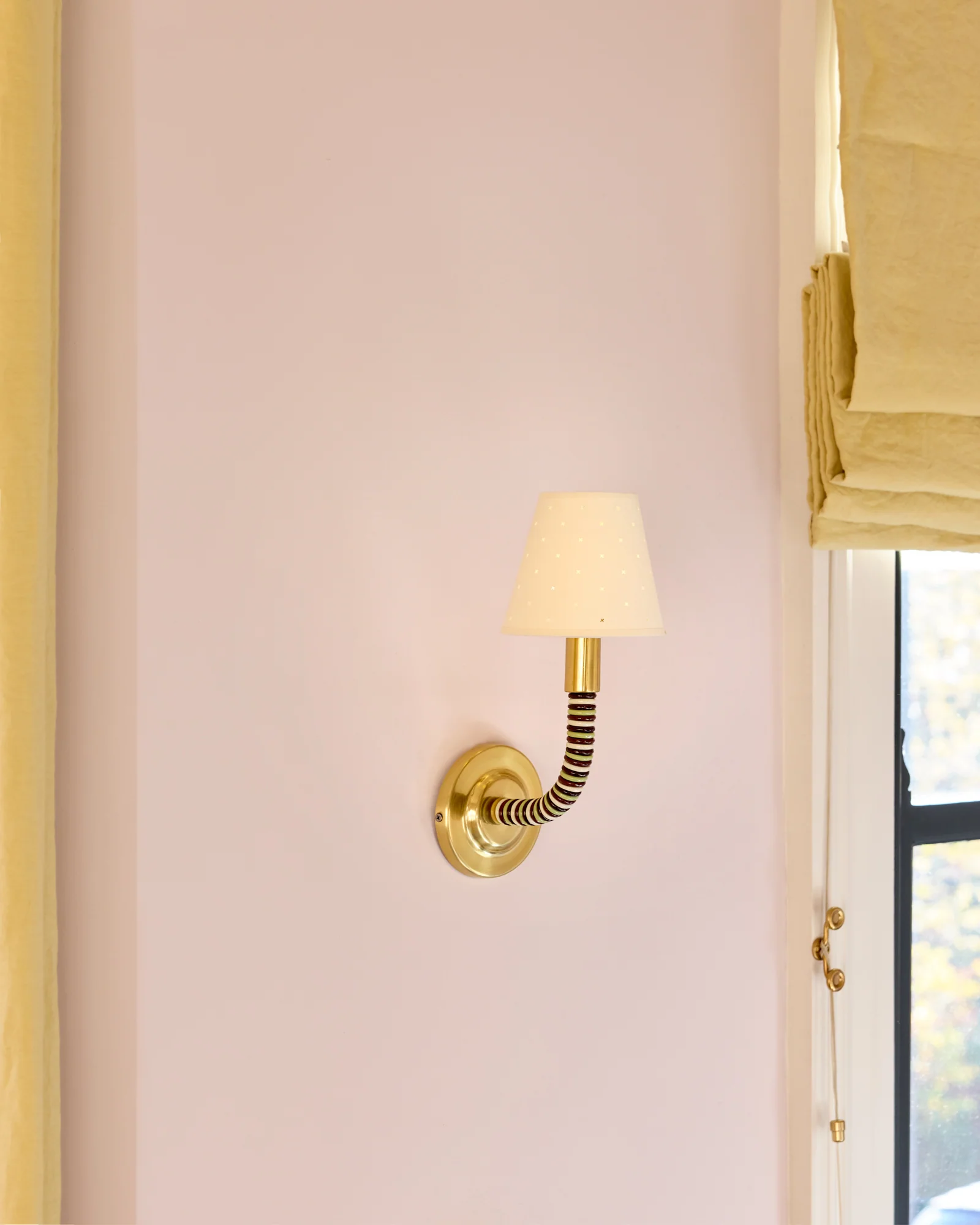 Bistro Wall Light, Aged Brass - Image 3