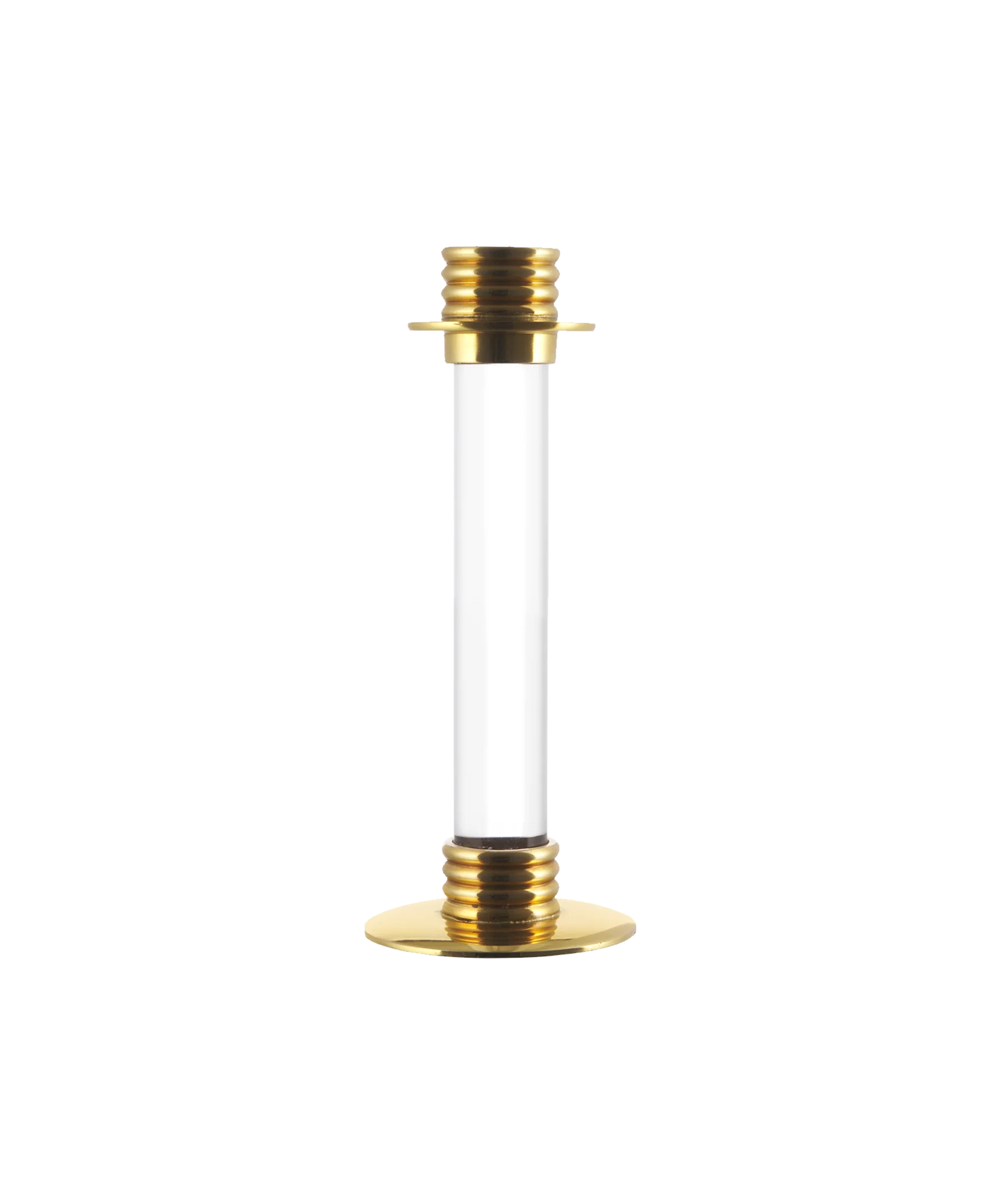 Candle Holder, Brass, Tall - Image 3