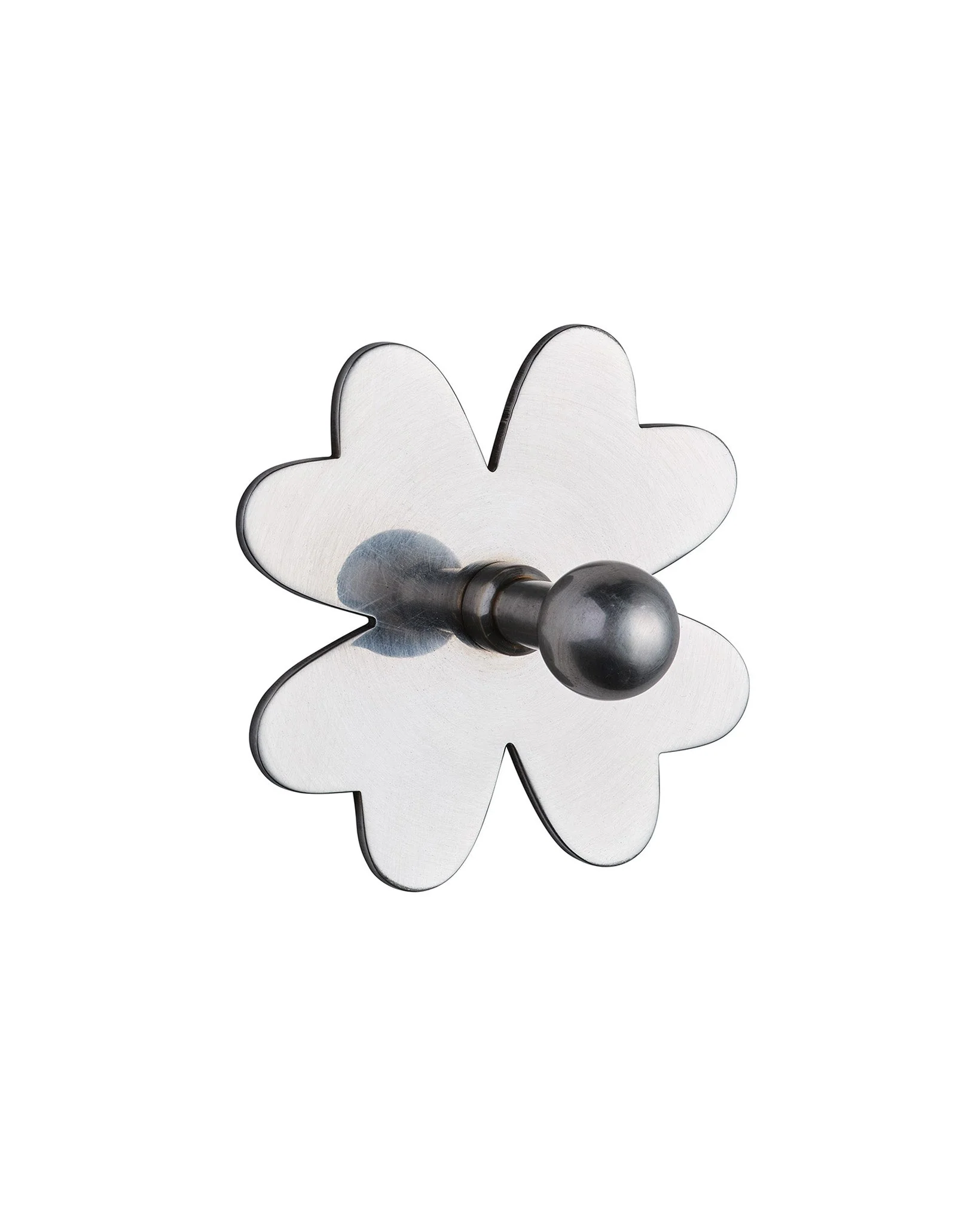 Clover Hook, Brushed Nickel - Image 4