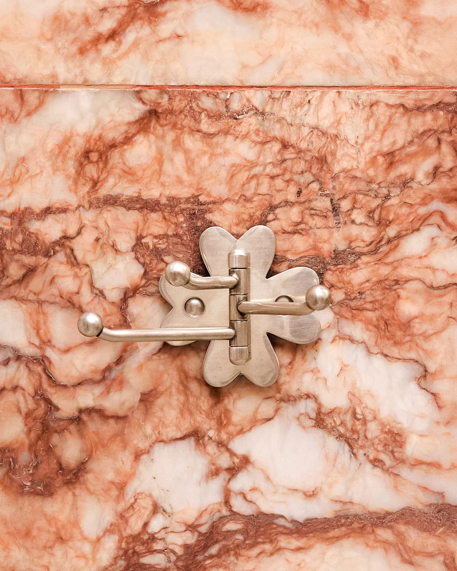 Clover Swing Arm Hook, Brushed Nickel - Image 3