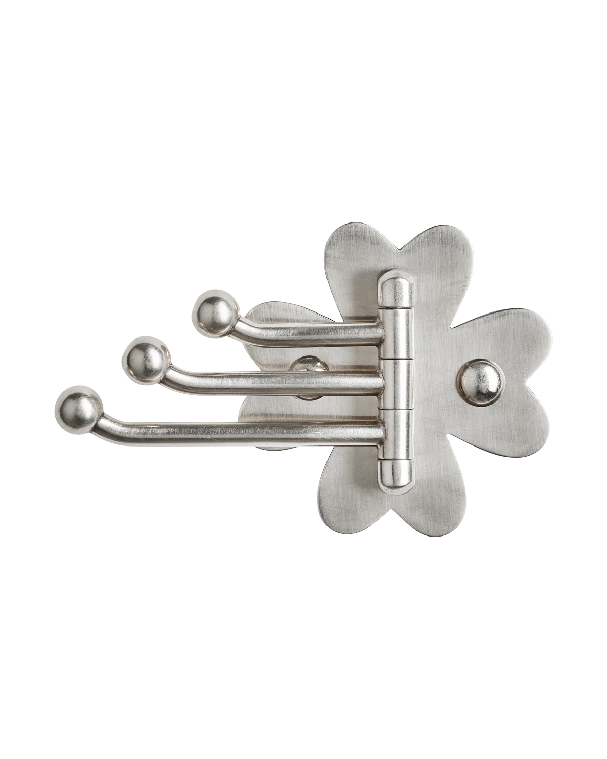 Clover Swing Arm Hook, Brushed Nickel - Image 5