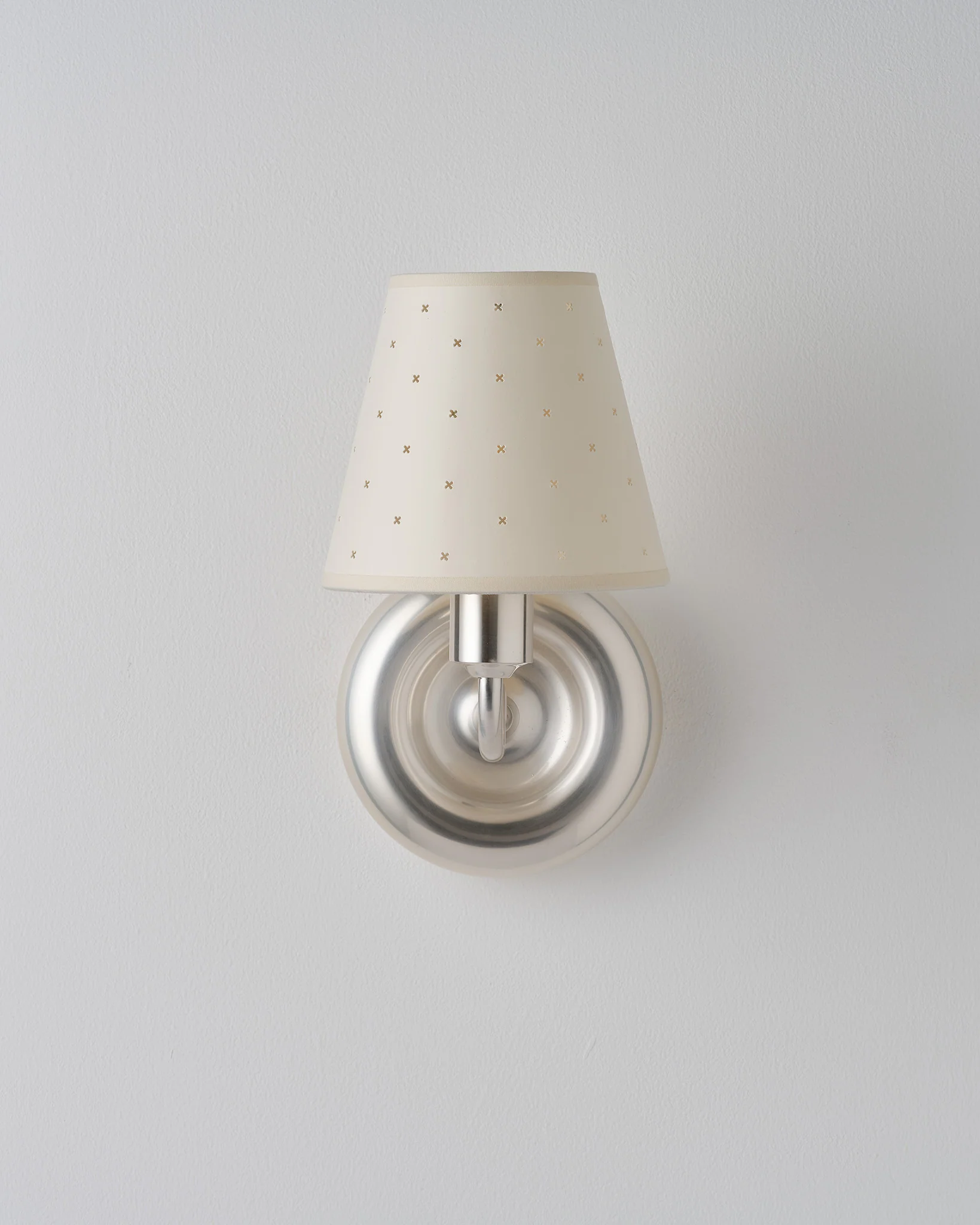 Donut Wall Light, Brushed Silver - Image 4