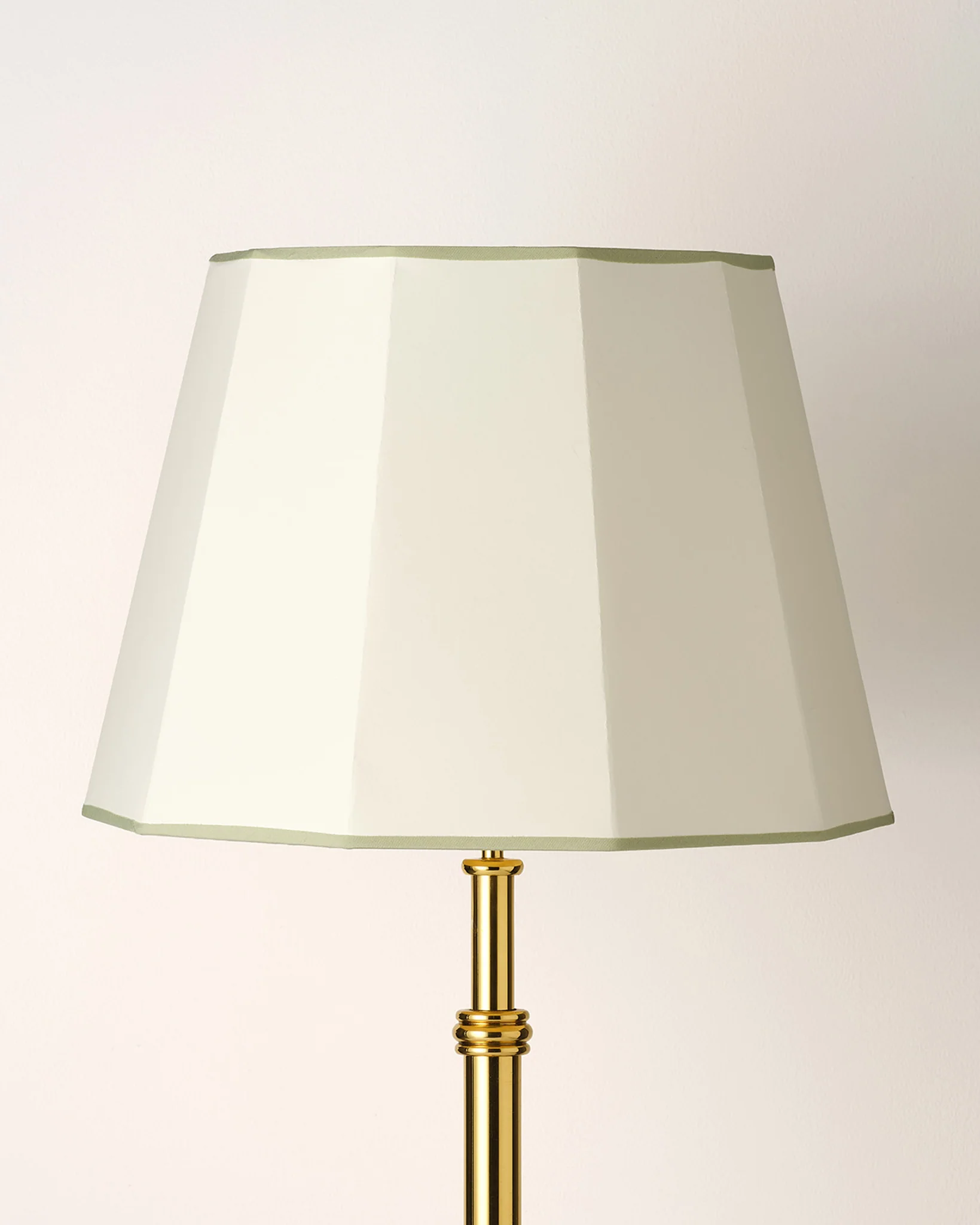 Facetted Lampshade, Pistachio, Medium - Image 3