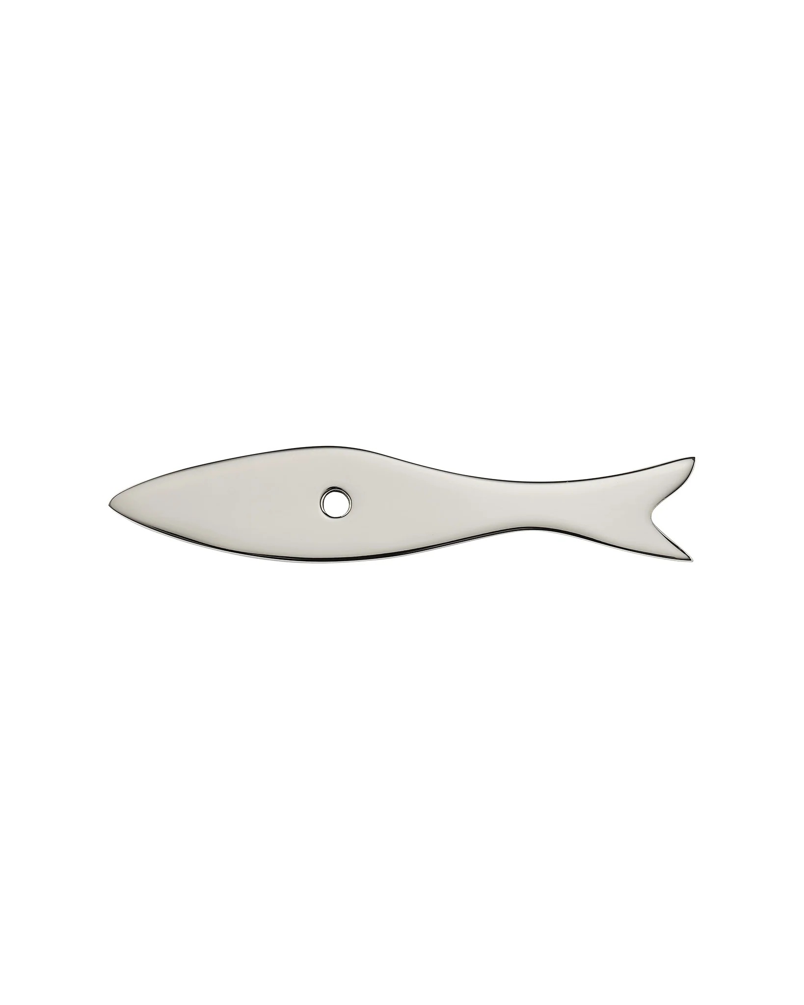 Fish Backplate, Polished Nickel - Image 5