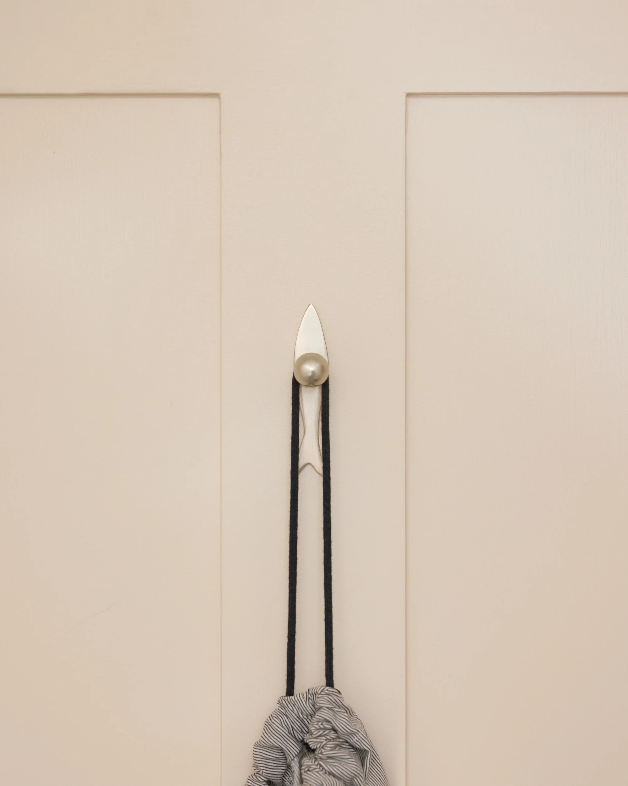 Fish Hook, Brushed Nickel - Image 2