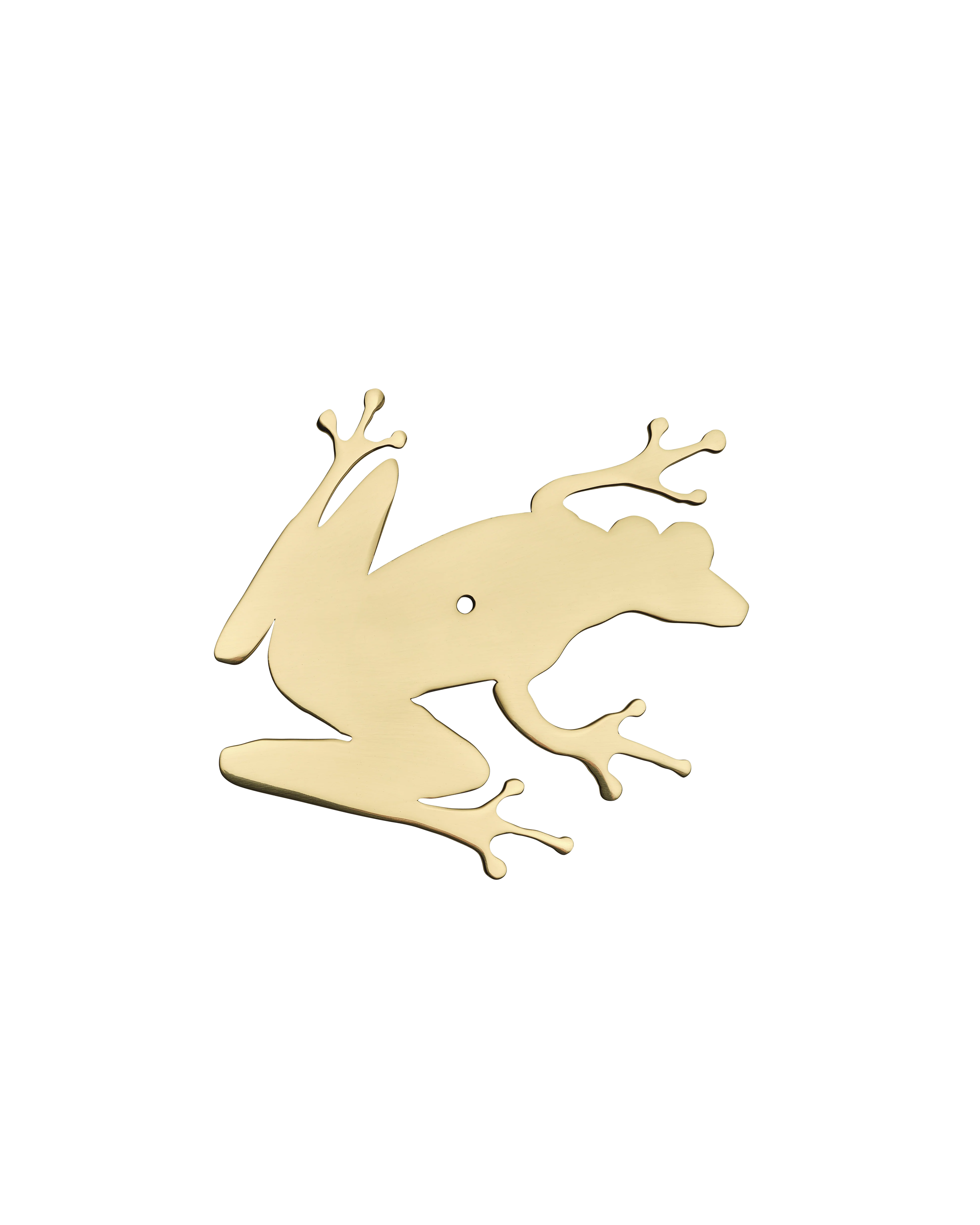 Frog Backplate, Polished Brass - Image 6