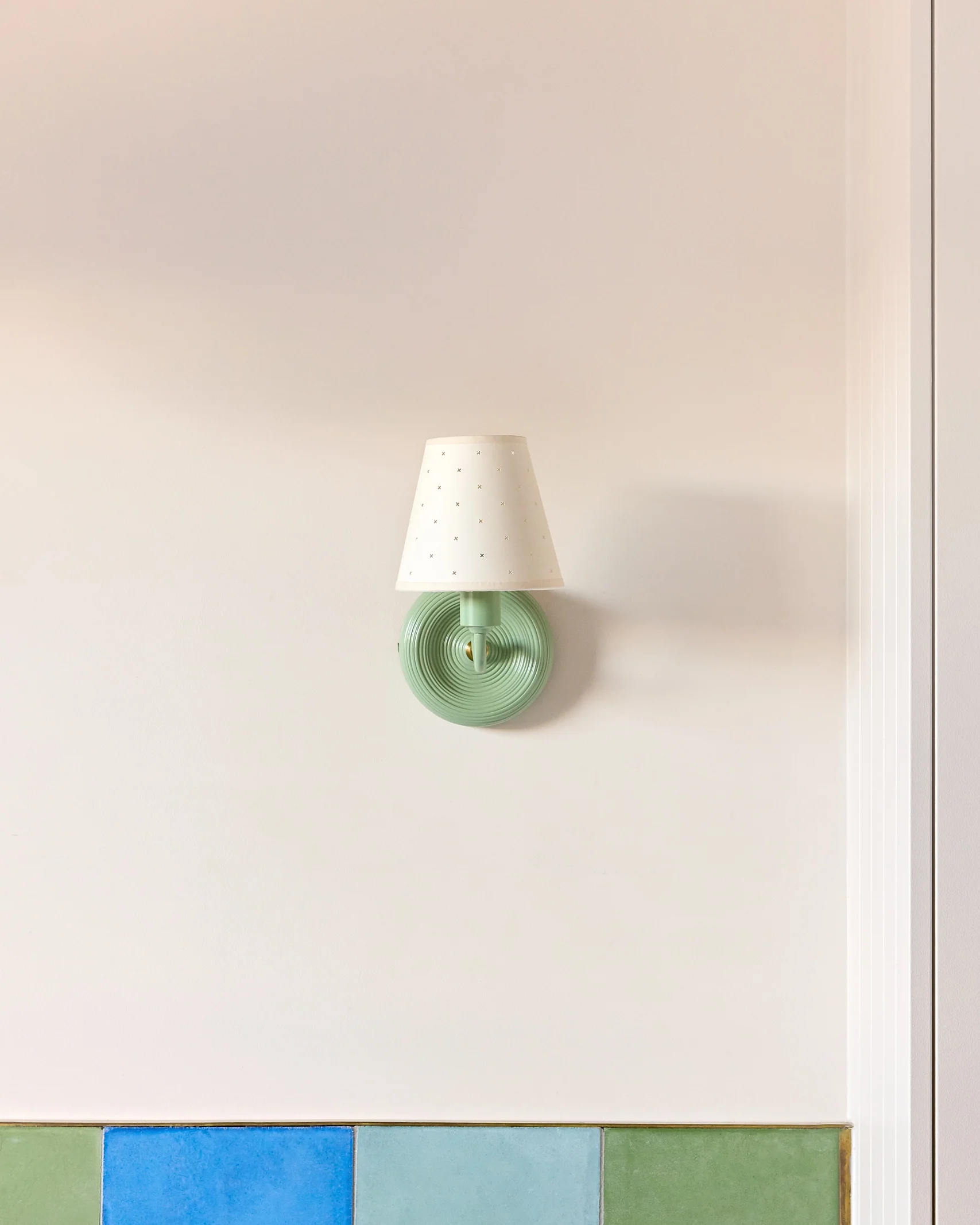 Hive Wall Light, Pistachio - Image 2