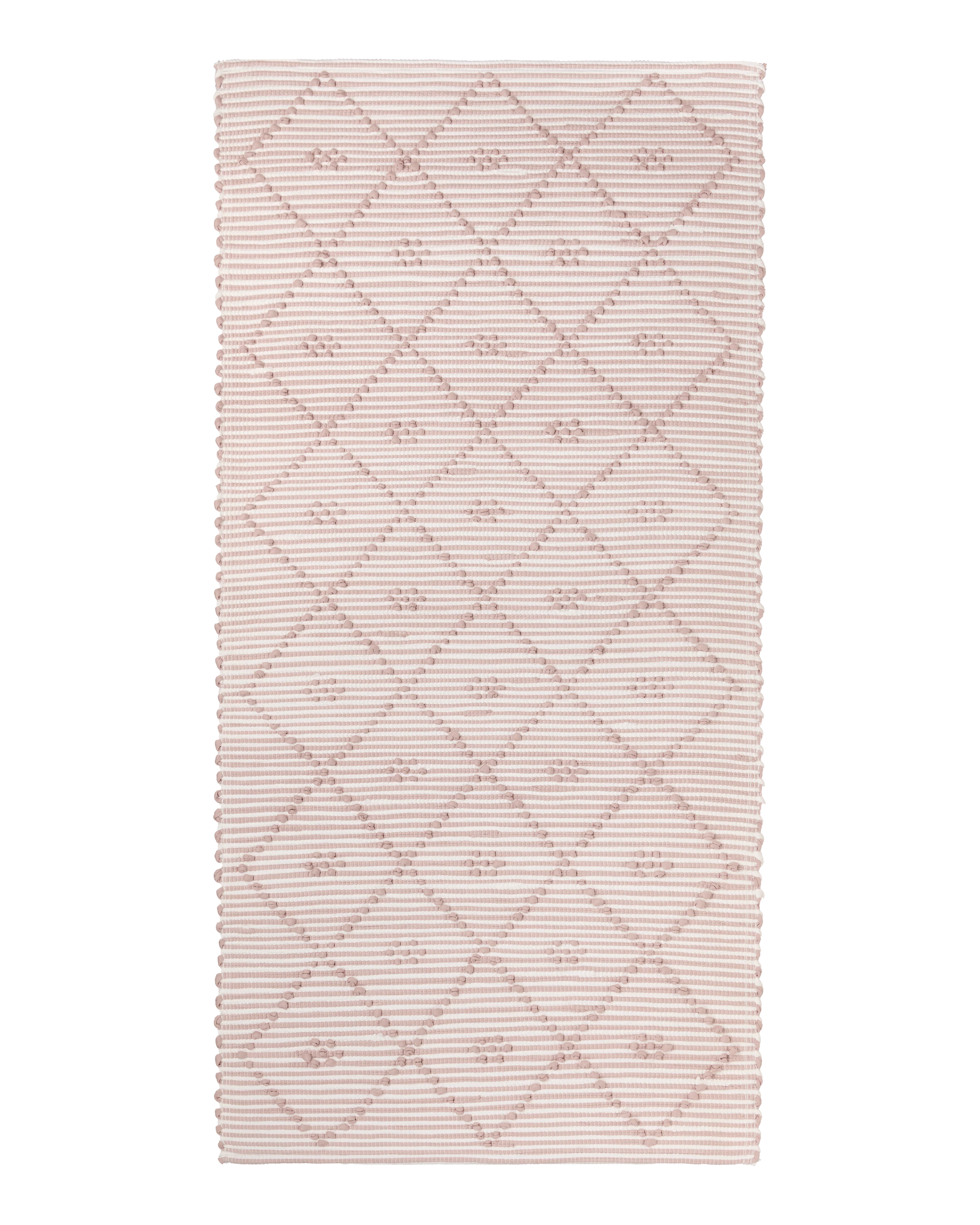 Large Stripe Bathmat, Powder Pink - Image 4