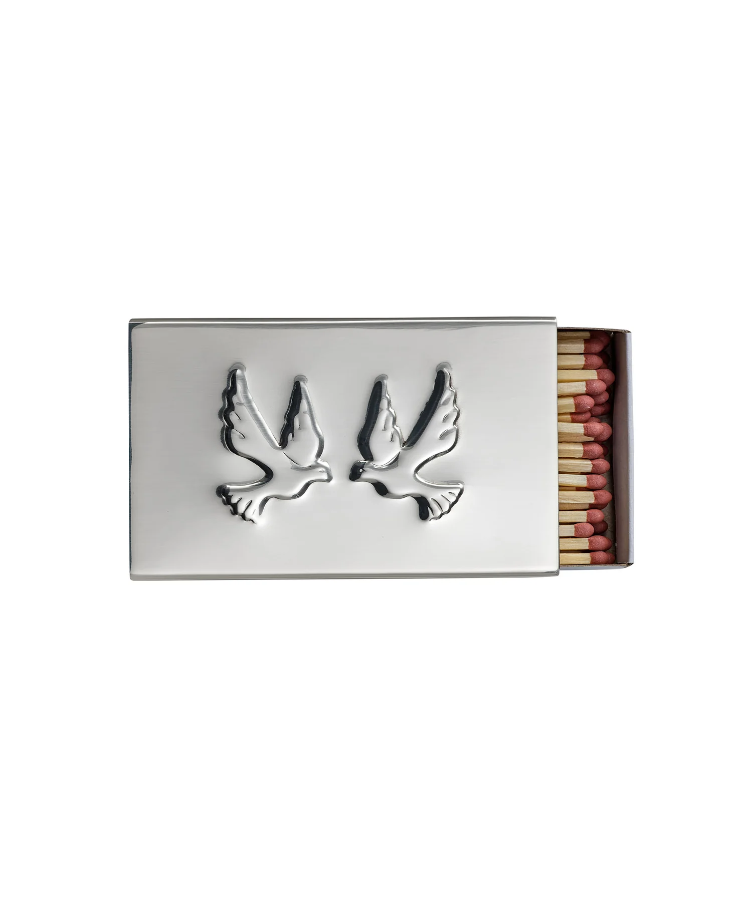 Lovebirds Matchbox Sleeve, Silver - Image 7