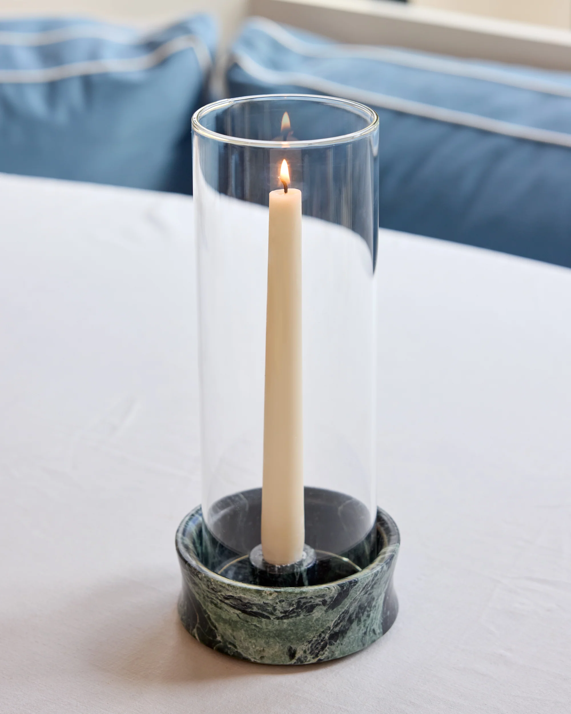 Marble Dinner Candle Holder Set - Image 3