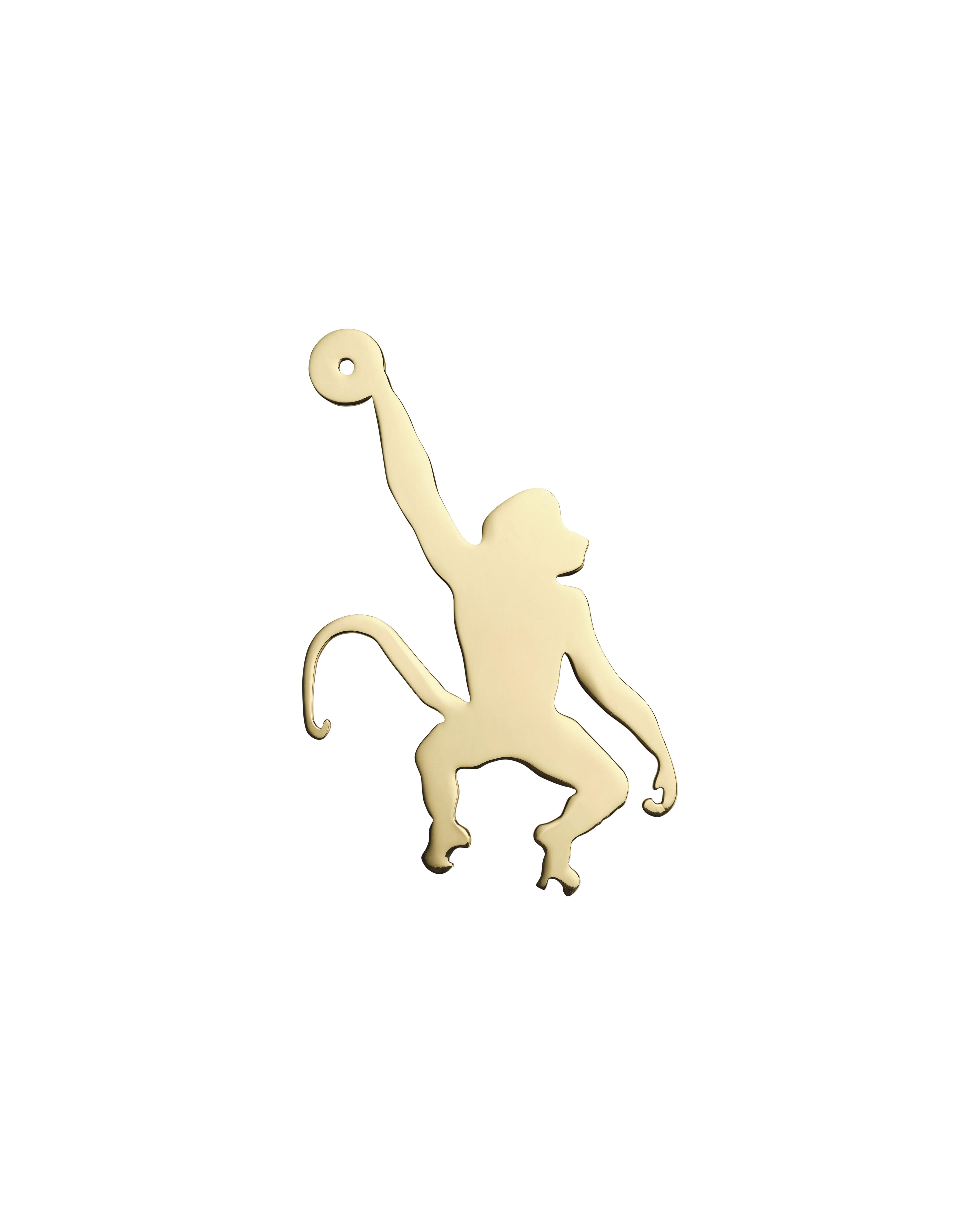 Monkey Backplate, Polished Brass - Image 5