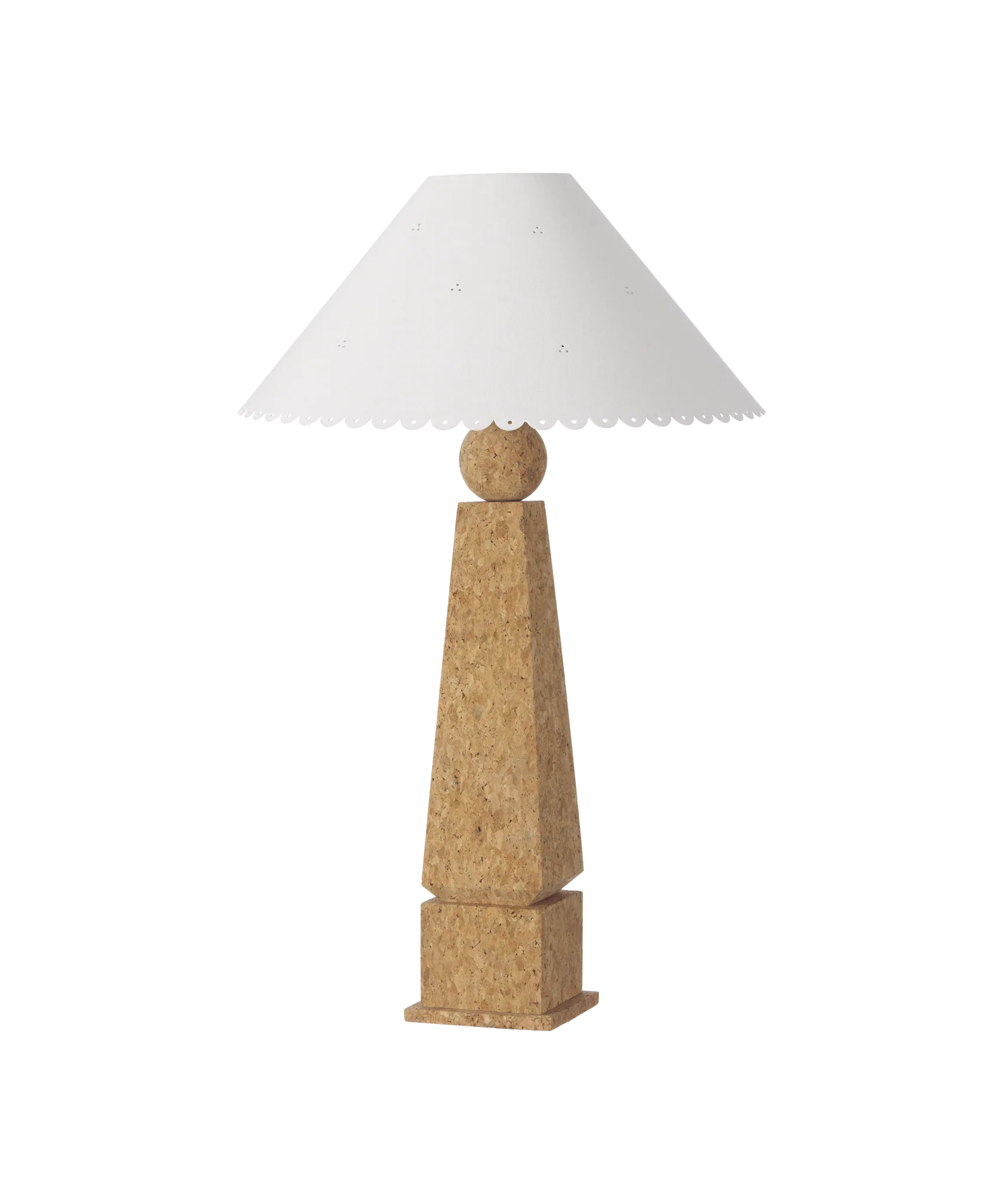 Obelisk Cork Lamp