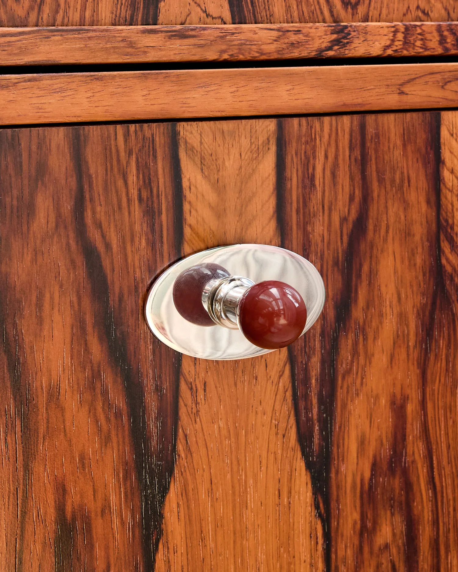 Oval Backplate, Polished Nickel - Image 3
