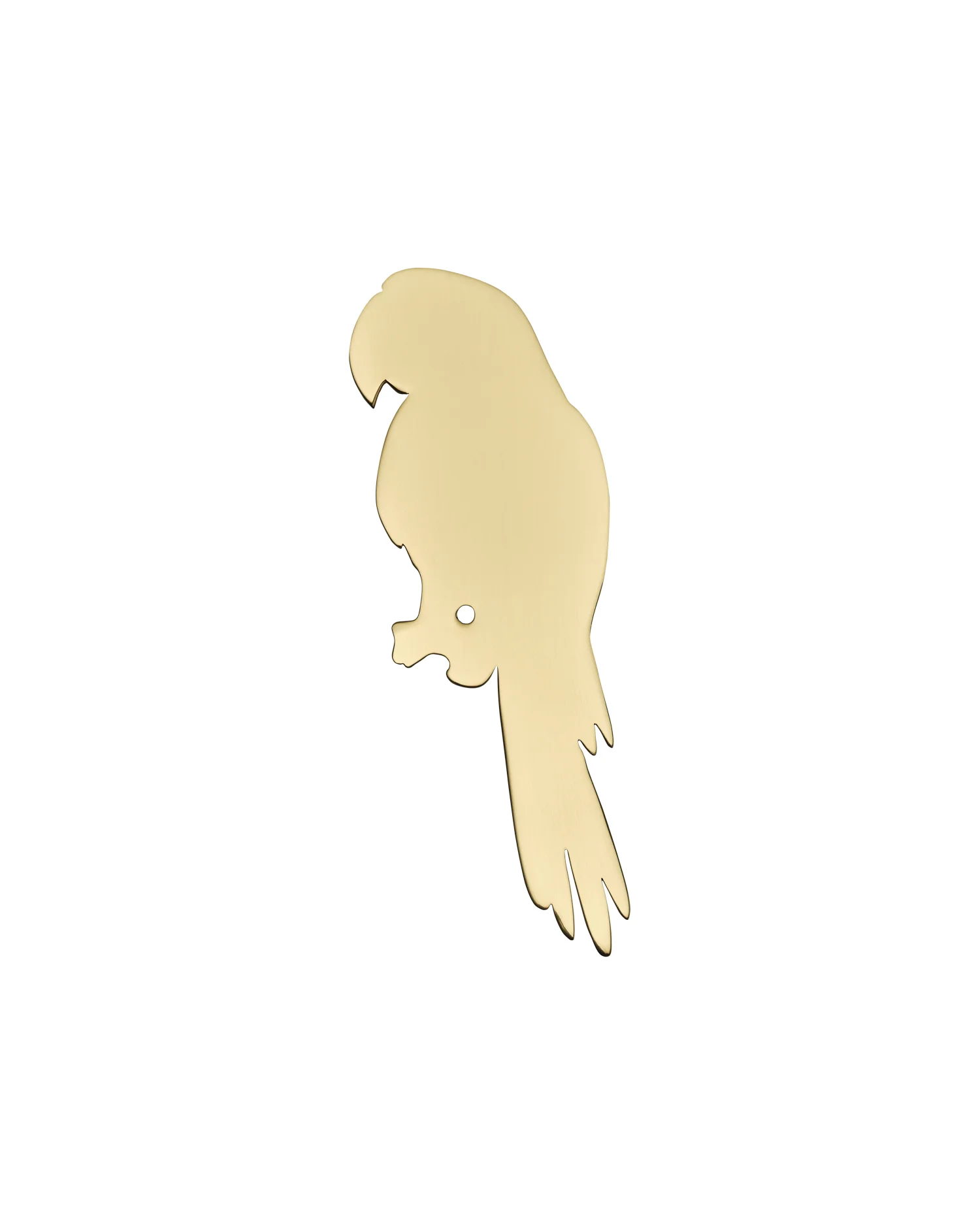 Parrot Backplate, Polished Brass