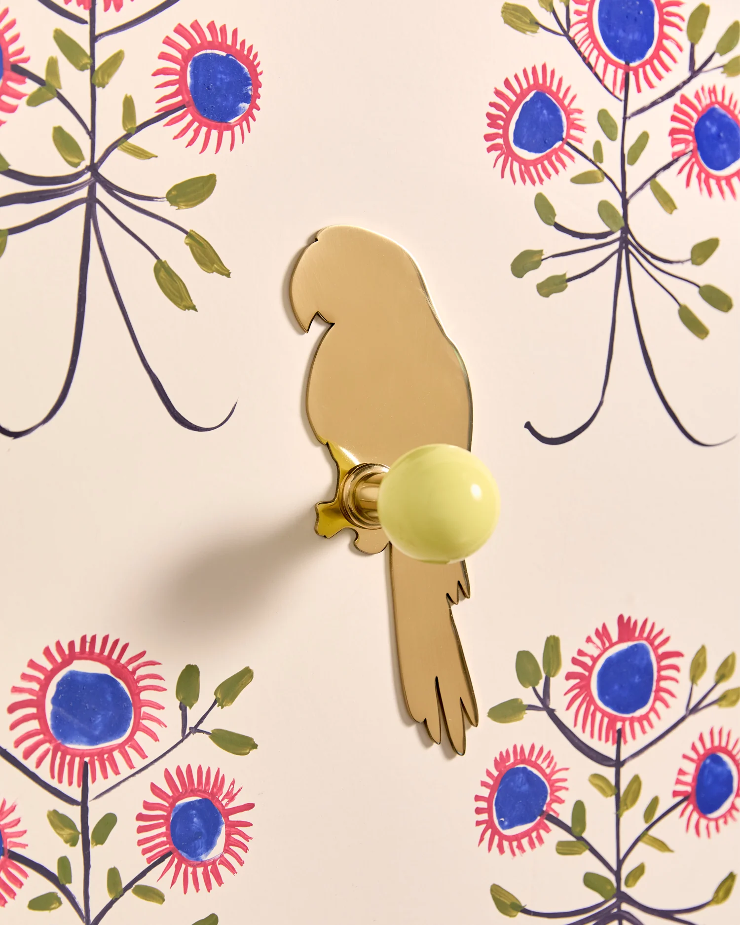 Parrot Backplate, Polished Brass - Image 2