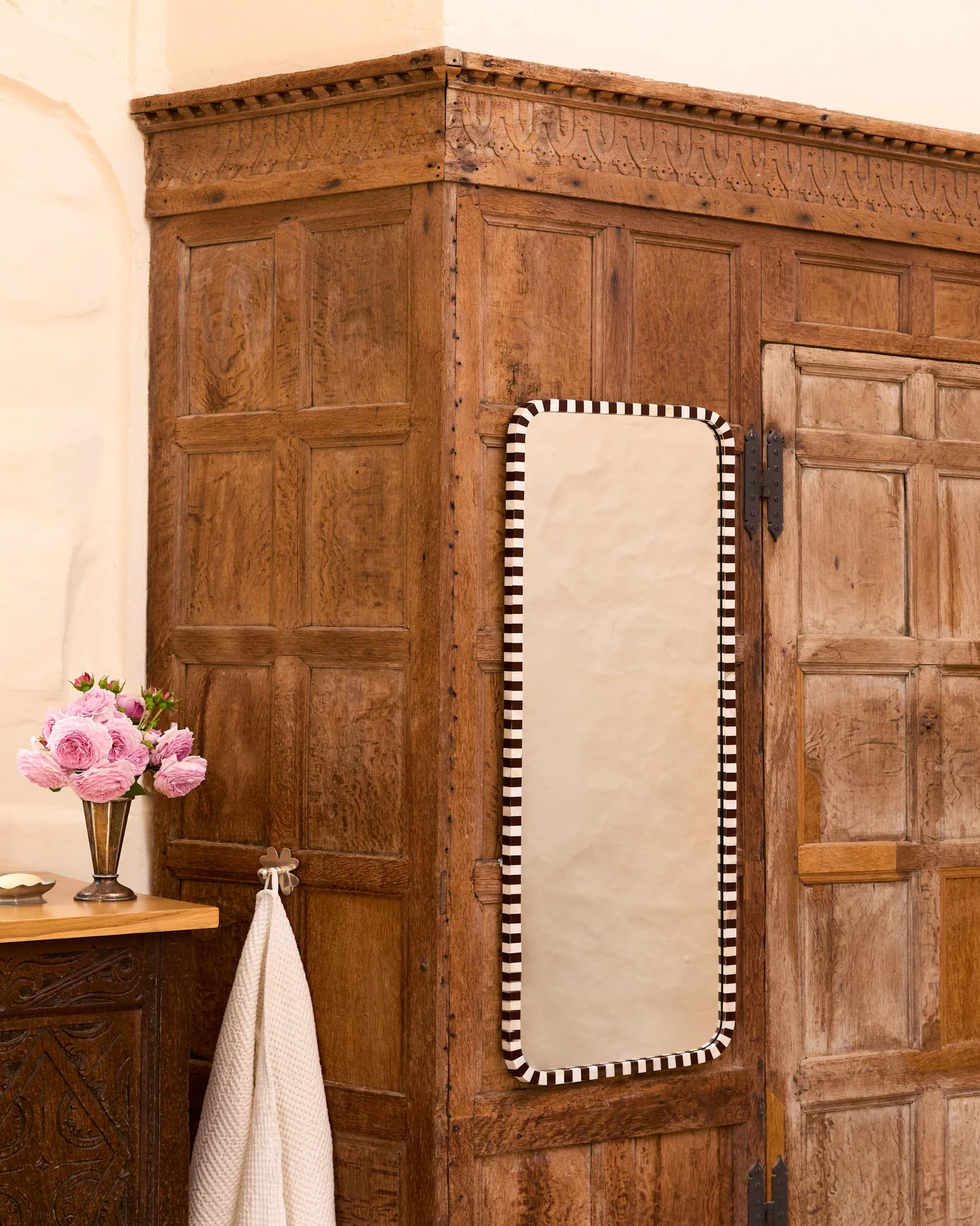 Pearl Full-Length Mirror, Chocolate - Image 5