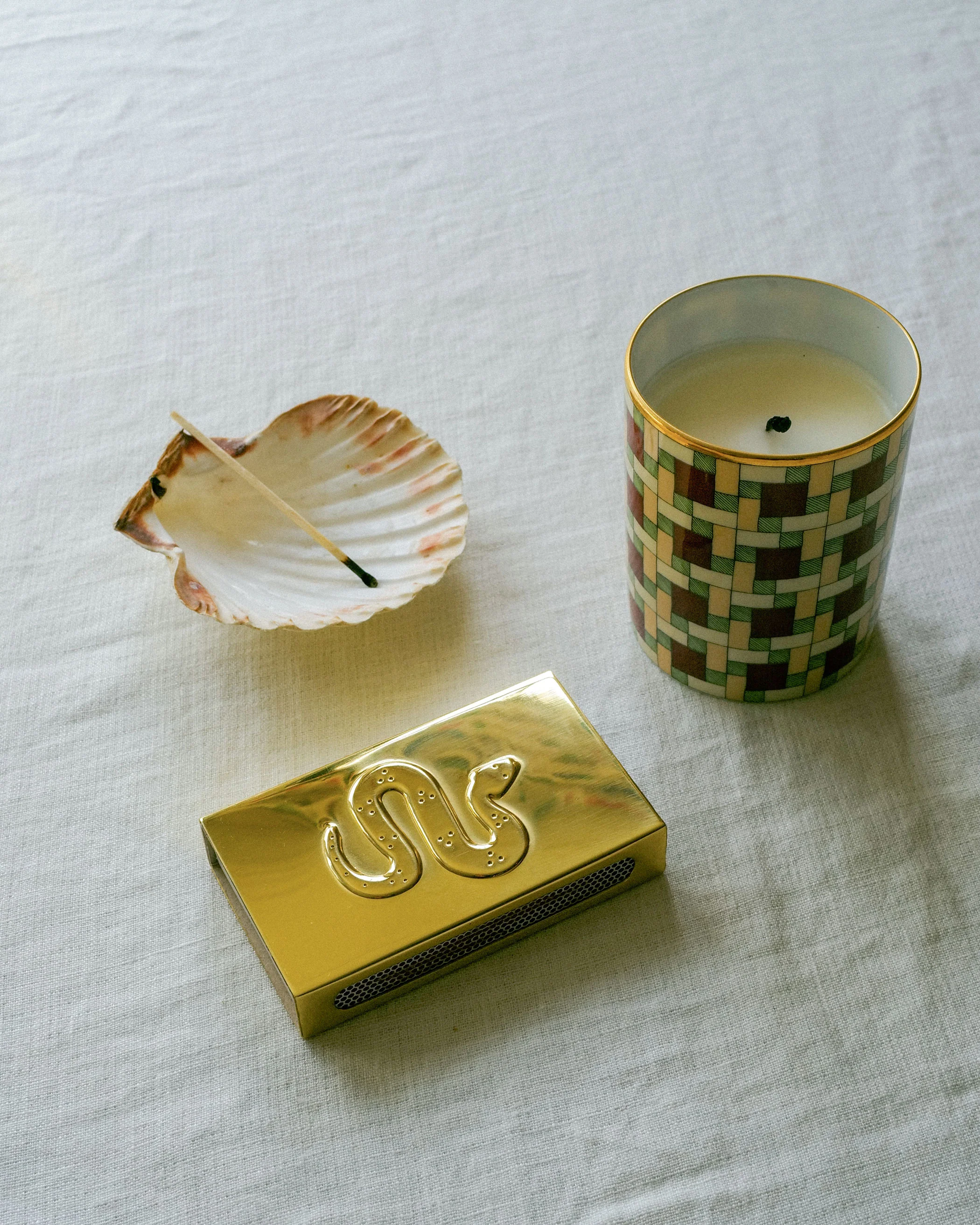 Serpent Matchbox Sleeve, Brass, US - Image 3