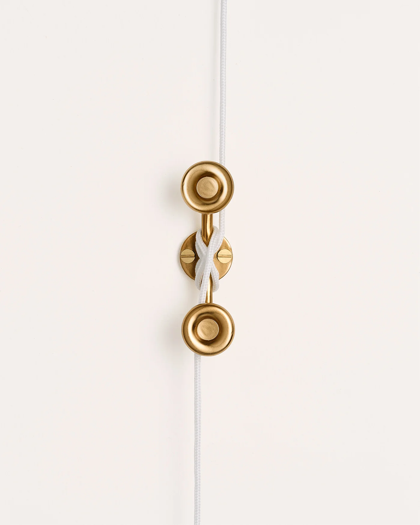 Tay Cleat Hook, Aged Brass