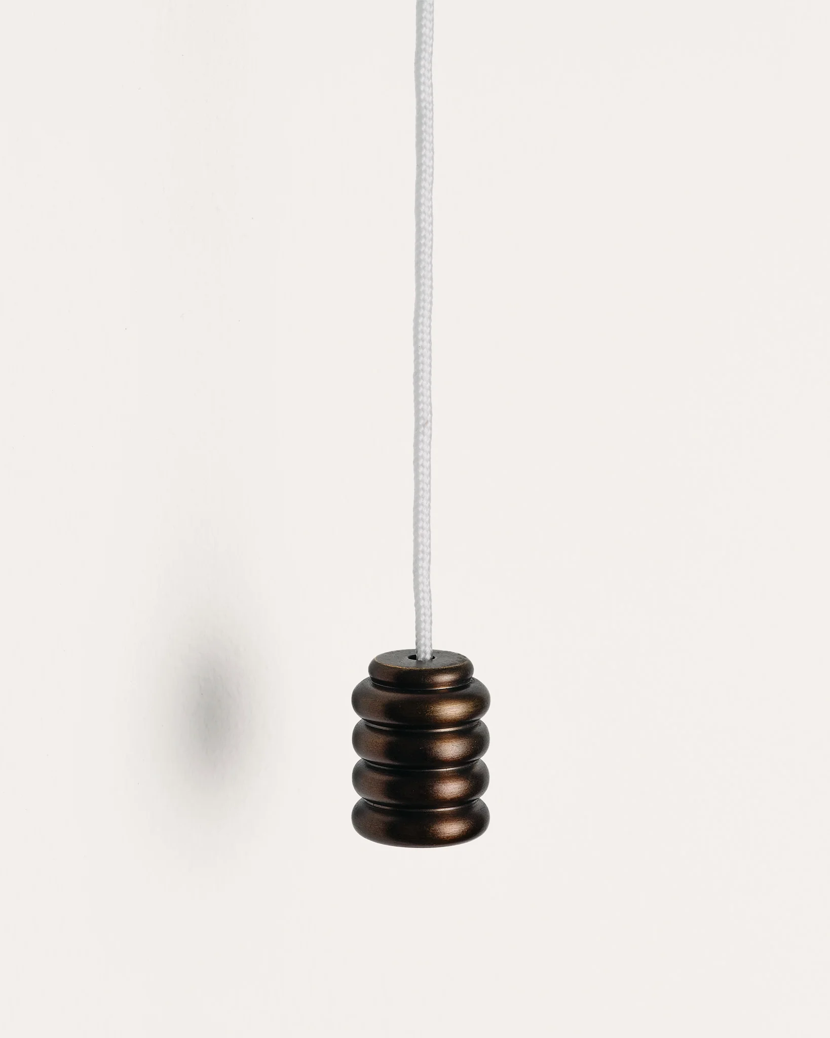 Tay Cord Pull, Blackened Bronze