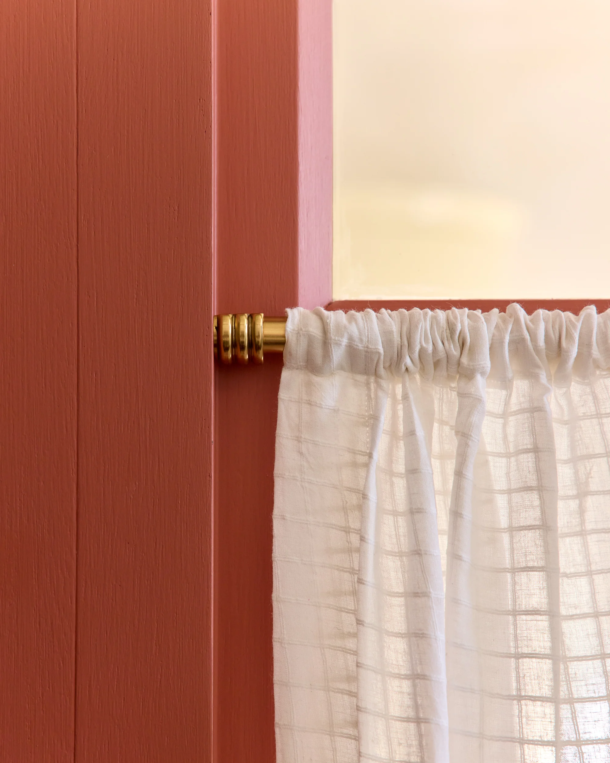 Tay Recess Cafe Curtain Rail Set - Image 2