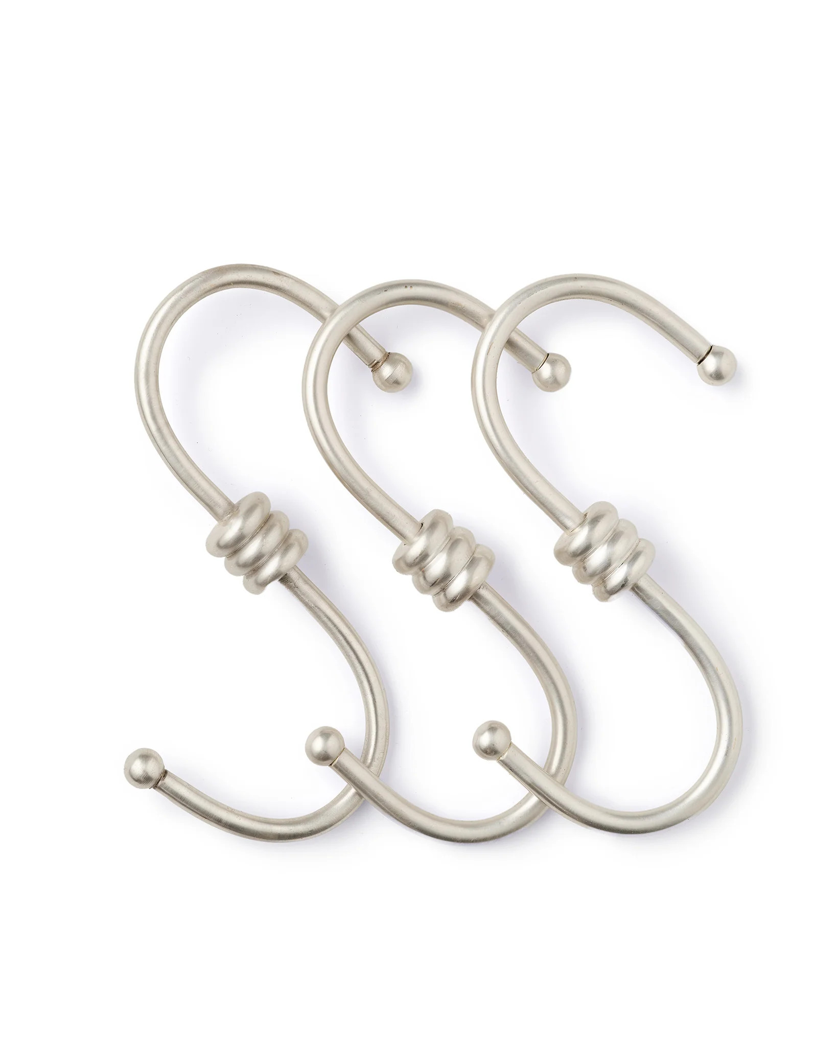 Tay S-Hook Set, Brushed Nickel - Image 4