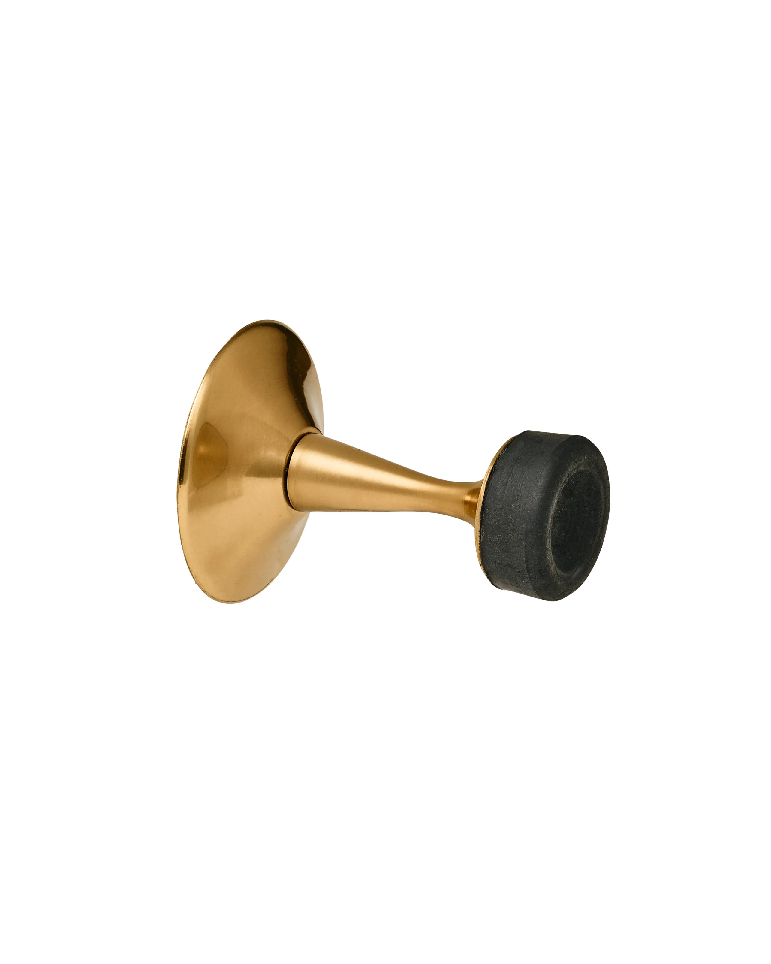 Wall Door Stop, Aged Brass - Image 3