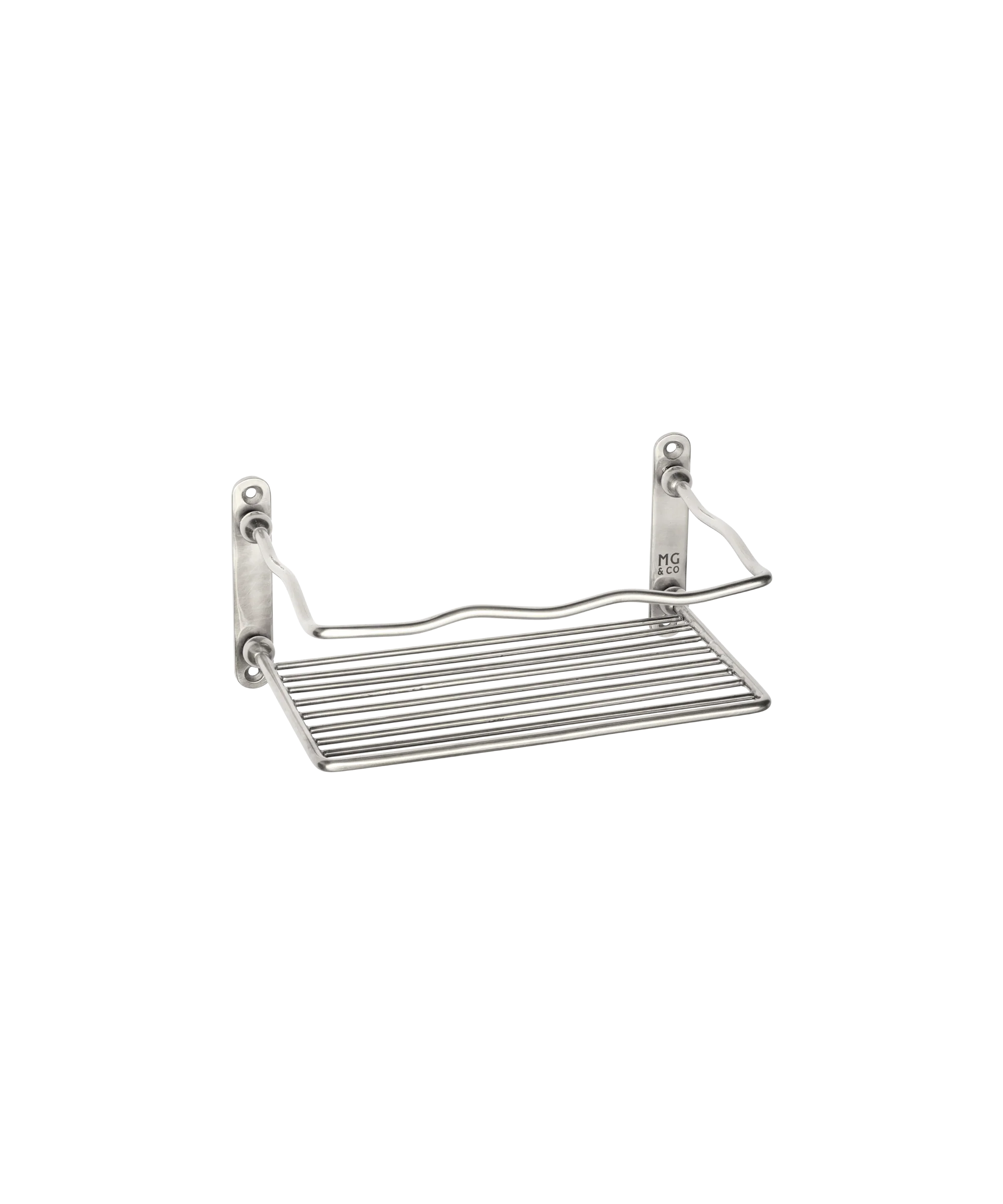 Wave Shower Caddy Shelf, Nickel - Image 5